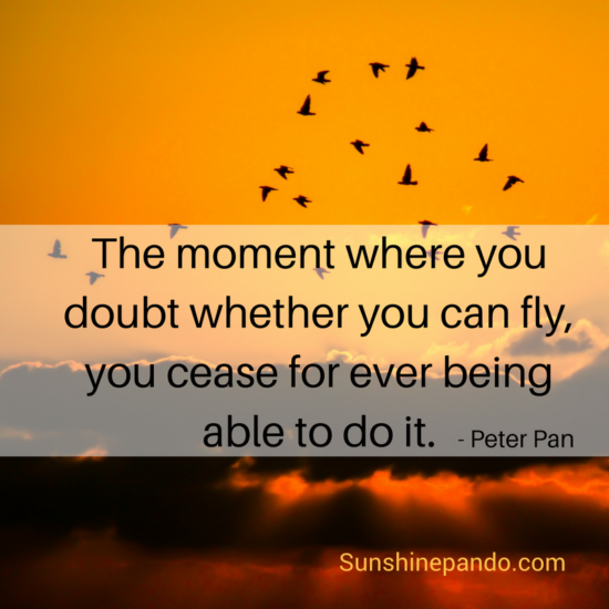 Never doubt you can fly - Sunshine Prosthetics and Orthotics